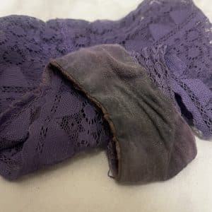 Culotte portée plusieurs jours