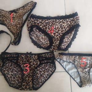 Culottes / string LÉOPARD a choisir