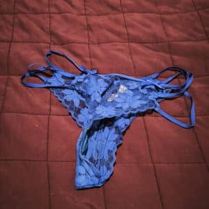 Masturbated in blue candy 2