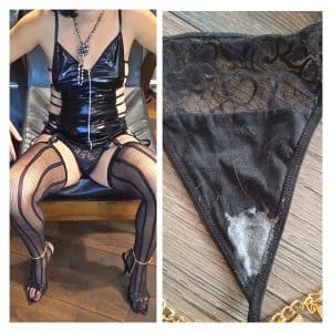 String noir de salope