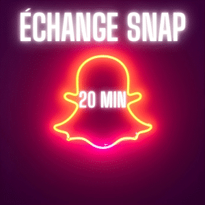 Échange snapchat 20 minutes