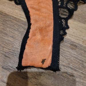 Culotte sale post sexe !