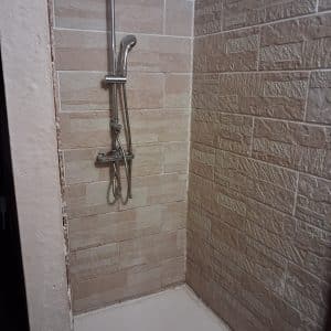 Vidéo pipi sous la douche
