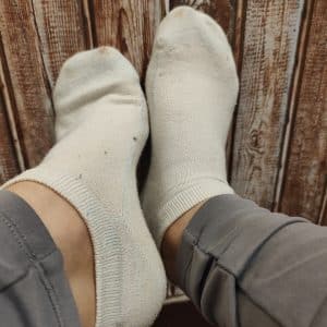 Chaussettes après sport