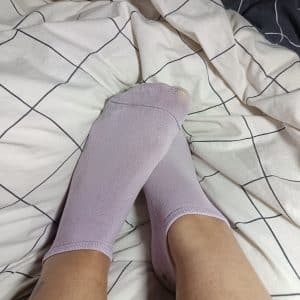 Chaussettes lila sales