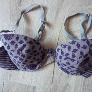 💜💜💜 Mon soutien gorge velours porté tout en douceur + photo 📷