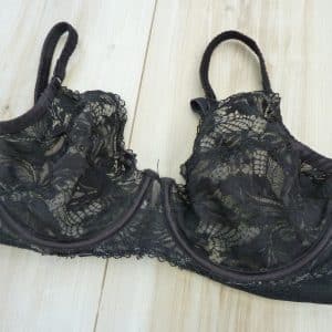 💕🕸️🕷️mon soutien gorge noir en dentelle fine, porté 5 jours + photo 📷