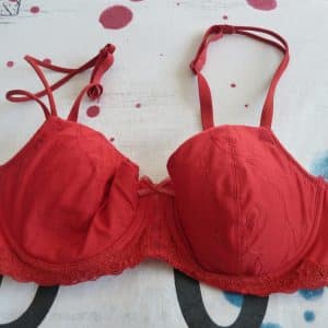 💋💋💋 Rouge passion ! mon soutien gorge porté tout doux ! + photo 📷