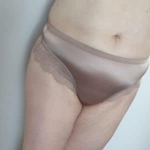 Golden brazilian panties from Prague