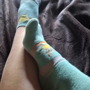 Chaussettes portée 1 week-end