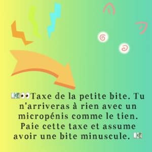📌Taxe de la petite bite 💶