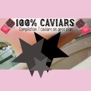 100% 𝗖𝗔𝗩𝗜𝗔𝗥𝗦 : compilation de 7 caviars en gros plan 🍫🍫🍫