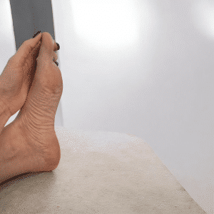 Chaussette portée une journée