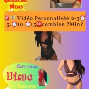 🧚🏼♀️🚨 💶Vidéo Personalisée!!🧚🏼♀️
