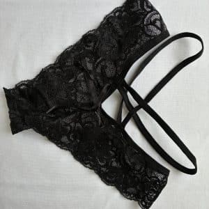 Culotte dentelle noir