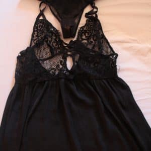 Nuisette + culotte sale