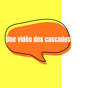 Une petite cascade nue