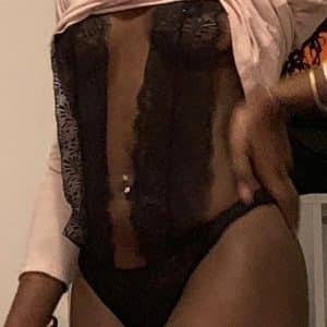 Body en dentelle noire