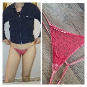 String rose porté 48h non stop