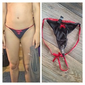 G-string porté 5 jours
