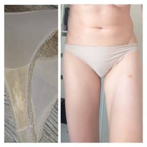 Culotte portée 3 jours