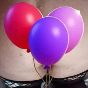Note mon anus avec petite surprise une fois les ballons parti