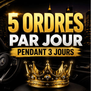 5 ordres par jour durant 3 jours