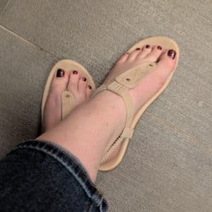 Vidéo pied