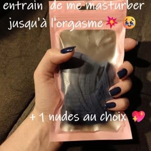 ENVOI DIRECT! String 3 Jours + 1 vidéo masturbation jusqu'à orgasme ♥