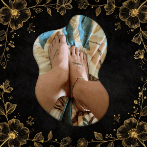 J'écris ton prénom sur mes pieds [5 photos]