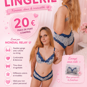 Ensemble Lingerie Femme – Soutien-gorge + Culotte