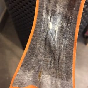 Culotte creme et trace