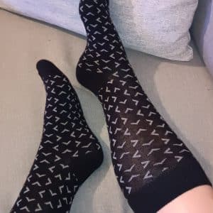 Chaussette nylon odorantes