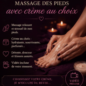 Massage des pieds