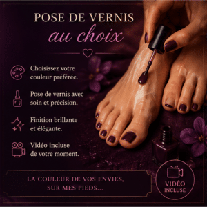 Pose de vernis