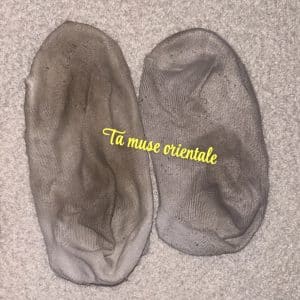 Chaussettes odorantes ++ Portées 9 jours déjà.Envoi inclus