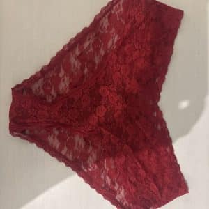 Culotte, rouge, portées 24 heures