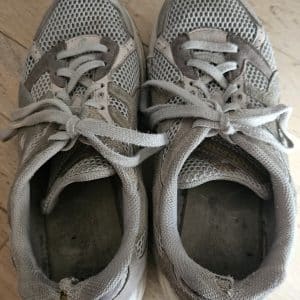 Vieilles chaussures de sport