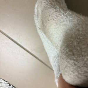 Paire de chaussettes très sales