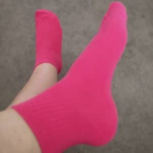 Chaussettes roses sales