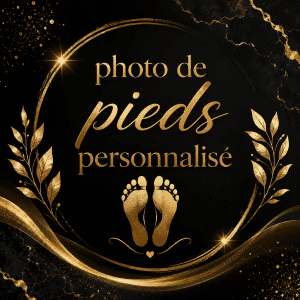 Photo personnalisée de mes pieds 1 photos
