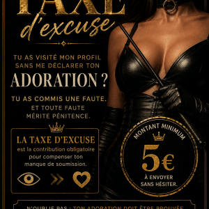 Taxe d'excuse 💰