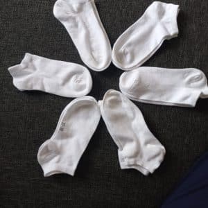 Chaussettes courtes blanche taille 38