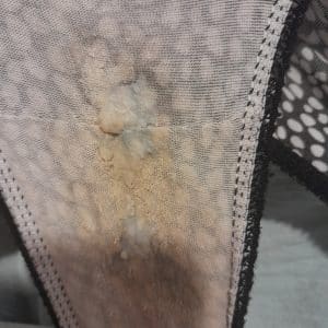 💫Enchères❣️Culotte coton portée 4 jours + ovulation VENDU