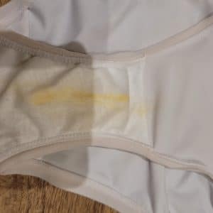 Culotte jaunie du 24 septembre- hors envoi