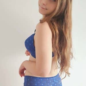 💙 Ensemble lingerie bleu – Girly & féminin 🎀
