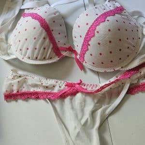 Ensemble soutien gorge avec string