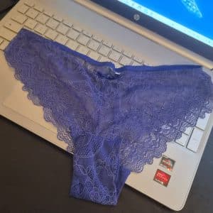 Culotte crémeuse bleu pour Fabien 🤭