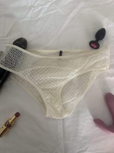 Shorty blanc crème #7