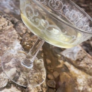 🌿 Un petit plaisir au fil de l’eau, une coupe de champagne… 🥂